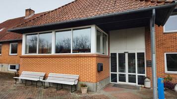 Overnatningsstedets facade