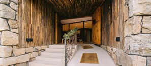 Entrada de la propiedad