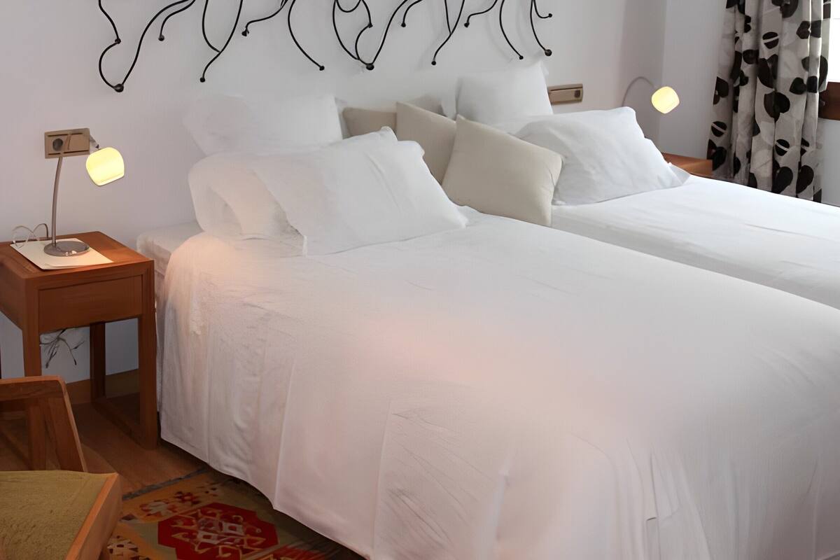 Classic Room, 2 Single Beds, Mountain View | Premium bedding, down duvets, desk, free WiFi