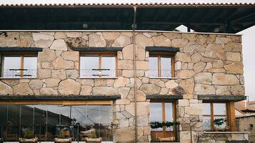 Façade de l’hébergement