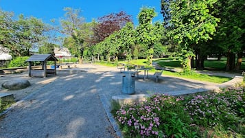 Blick auf den Park