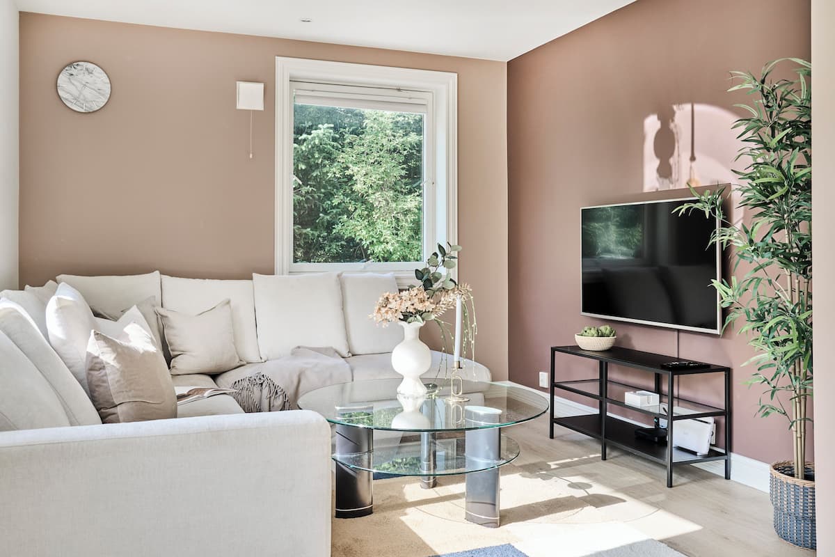 Comfort appartement | 2 slaapkamers, hypoallergeen beddengoed, verduisterende gordijnen