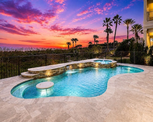 Oceanfront 6 Bedroom Heated Pool Home in Cinnamon Beach! Barefoot Sands!!