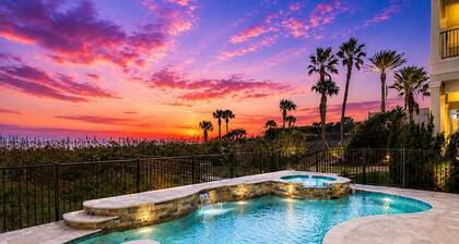 Oceanfront 6 Bedroom Heated Pool Home in Cinnamon Beach! Barefoot Sands!!