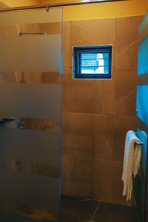 Towels, soap, toilet paper