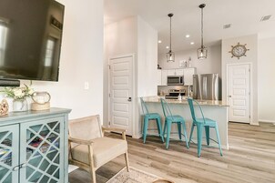 Casa, 3 quartos | Cozinha privada | Geladeira, fogão, cooktop, cafeteira/chaleira