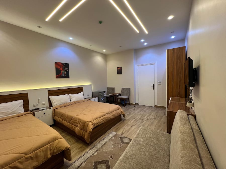 Quarto triplo família | Frigobar, Wi-Fi de cortesia, roupa de cama