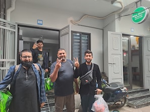 Front of property - Blue Homestay Cau Giay (Hanoi)