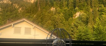 Vacation apartment with a view of the mountains and Neuschwanstein Castle