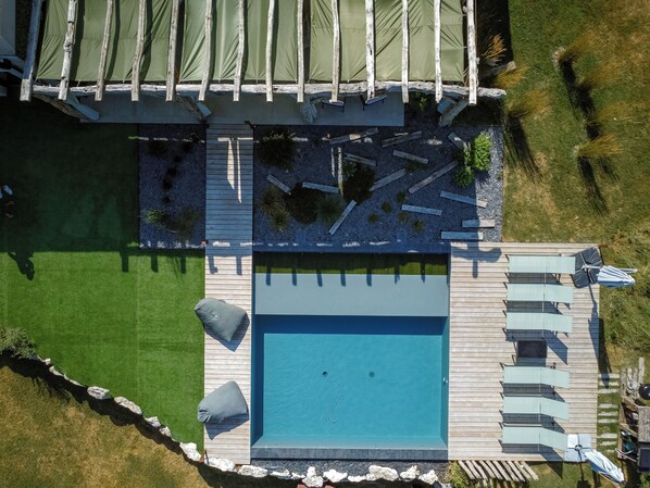 Außenpool, beheizter Pool