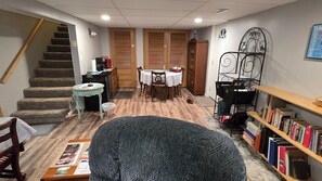 Interior - Private entrance/space. Peaceful getaway. Close to events. King bed. 
Amenities! (Dubuque)