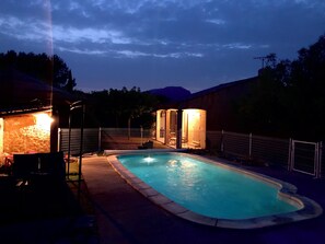 Outdoor pool - Havre de Paix aux Portes de Montpellier (Le Triadou)