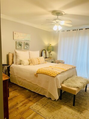 2 habitaciones, tabla de planchar con plancha, wifi y ropa de cama