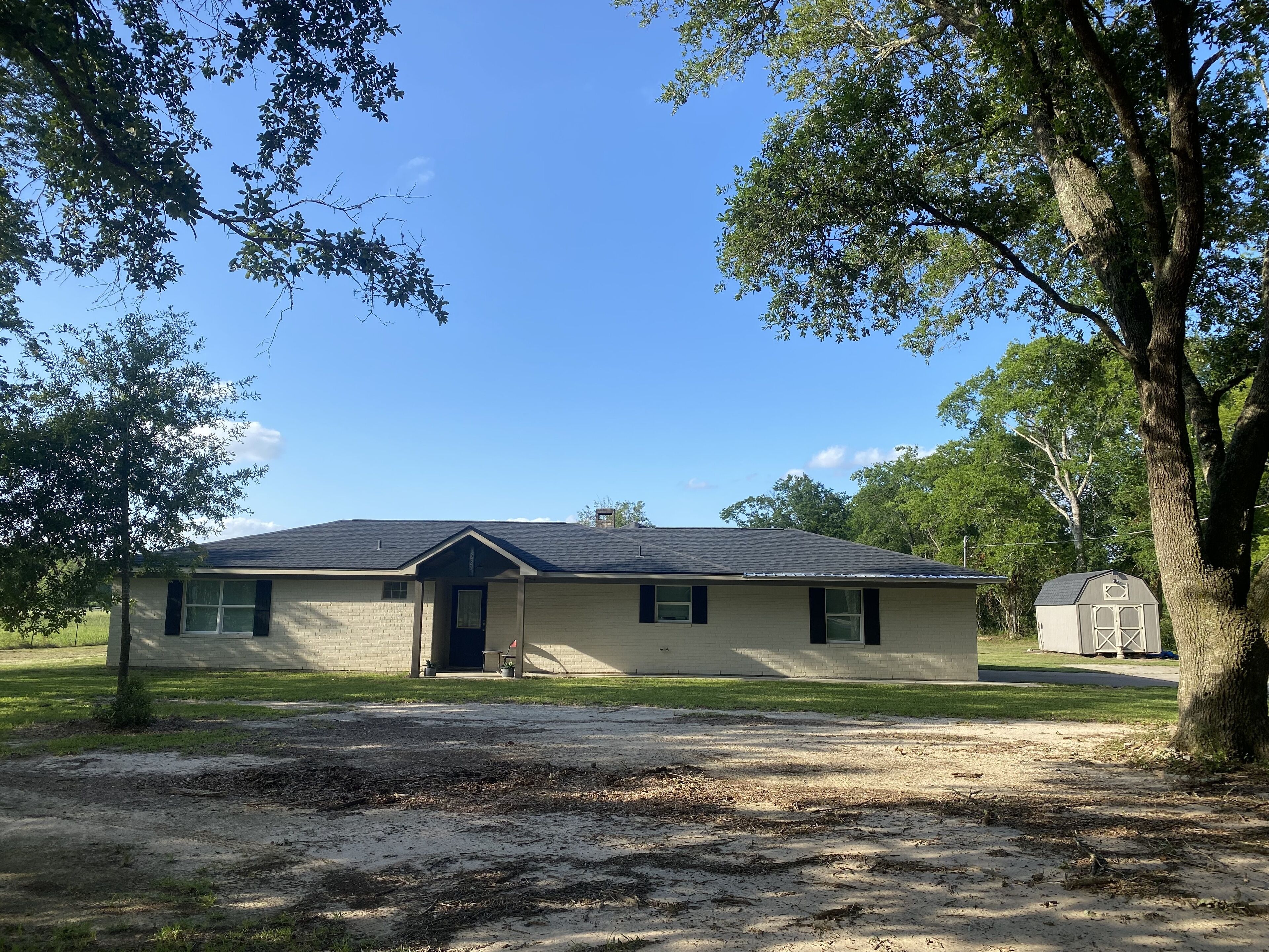 Your own little ranch in a quiet neighborhood.  