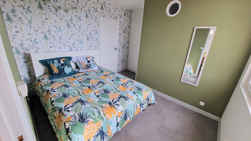 Appartement 4 Personnes, 3 min à Pied de la Mer, Accès Direct rue