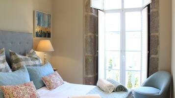 1 多间卧室、熨斗/熨衣板、免费 WiFi、床单