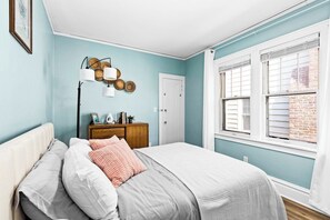 4 slaapkamers, een strijkplank/strijkijzer