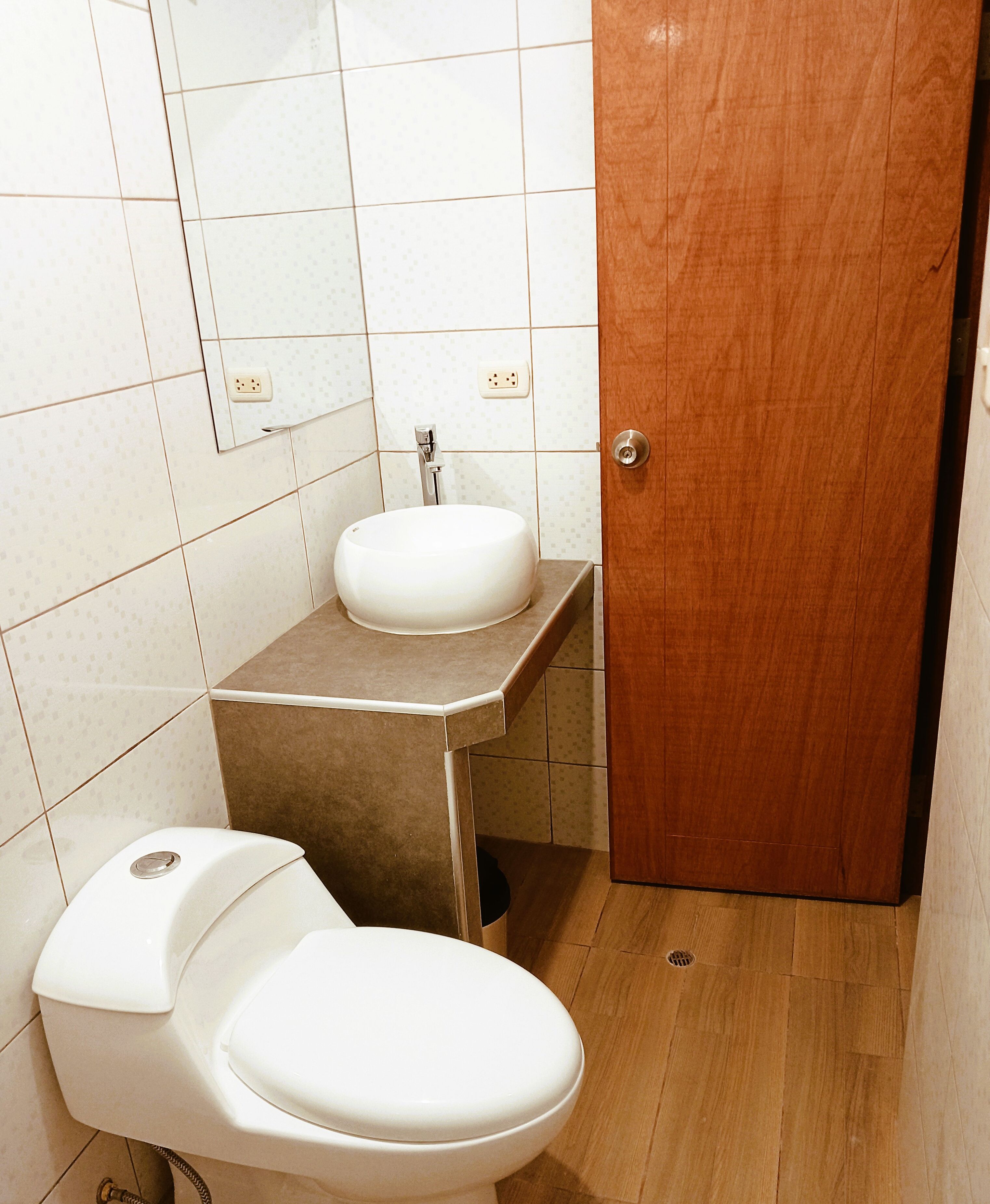 Heated floors, soap, toilet paper