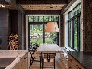 Dining - Exquisite Rustic Modern Ski Haus Right on MT Abram Bike Park (Greenwood)