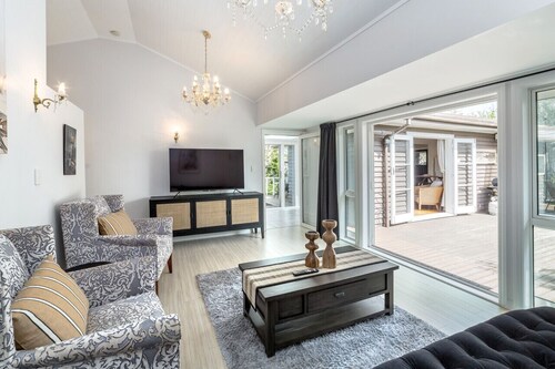 Charming Character Retreat | 2BR, Private Deck & Year-Round Comfort