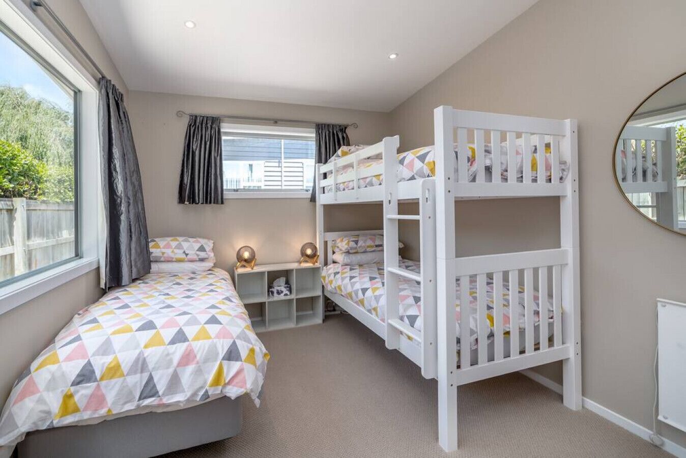 4 bedrooms, iron/ironing board, travel cot, free WiFi