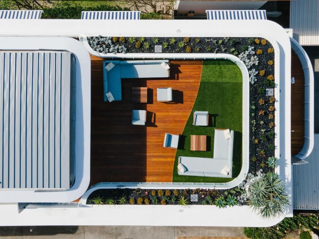 Rooftop terrace