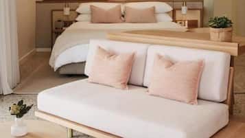 Superior-Zimmer, eingeschränkter Meerblick (Pippi) | 1 Schlafzimmer, Daunenbettdecken, Pillowtop-Betten, kostenlose Minibar
