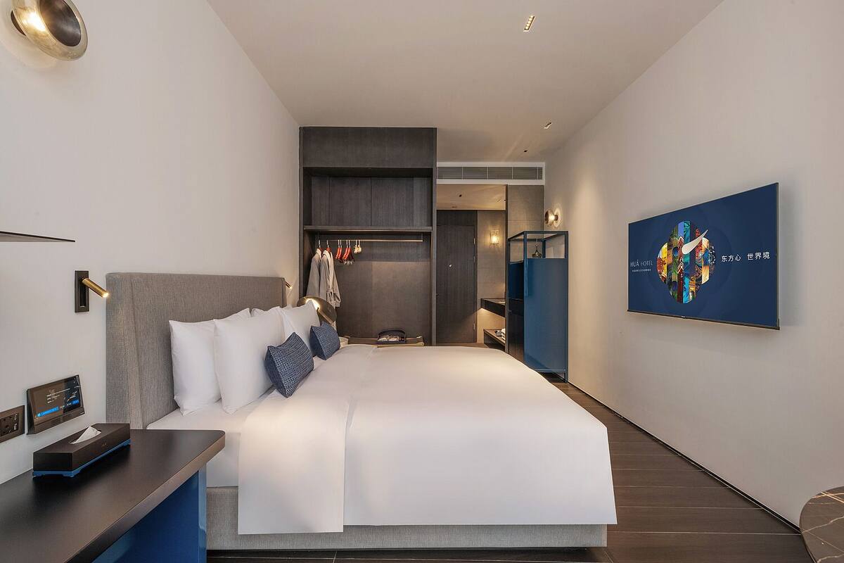 Quarto básico | 1 quarto, roupas de cama premium, edredons de pluma