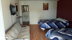 Room, 2 Double Beds, Accessible | Free WiFi