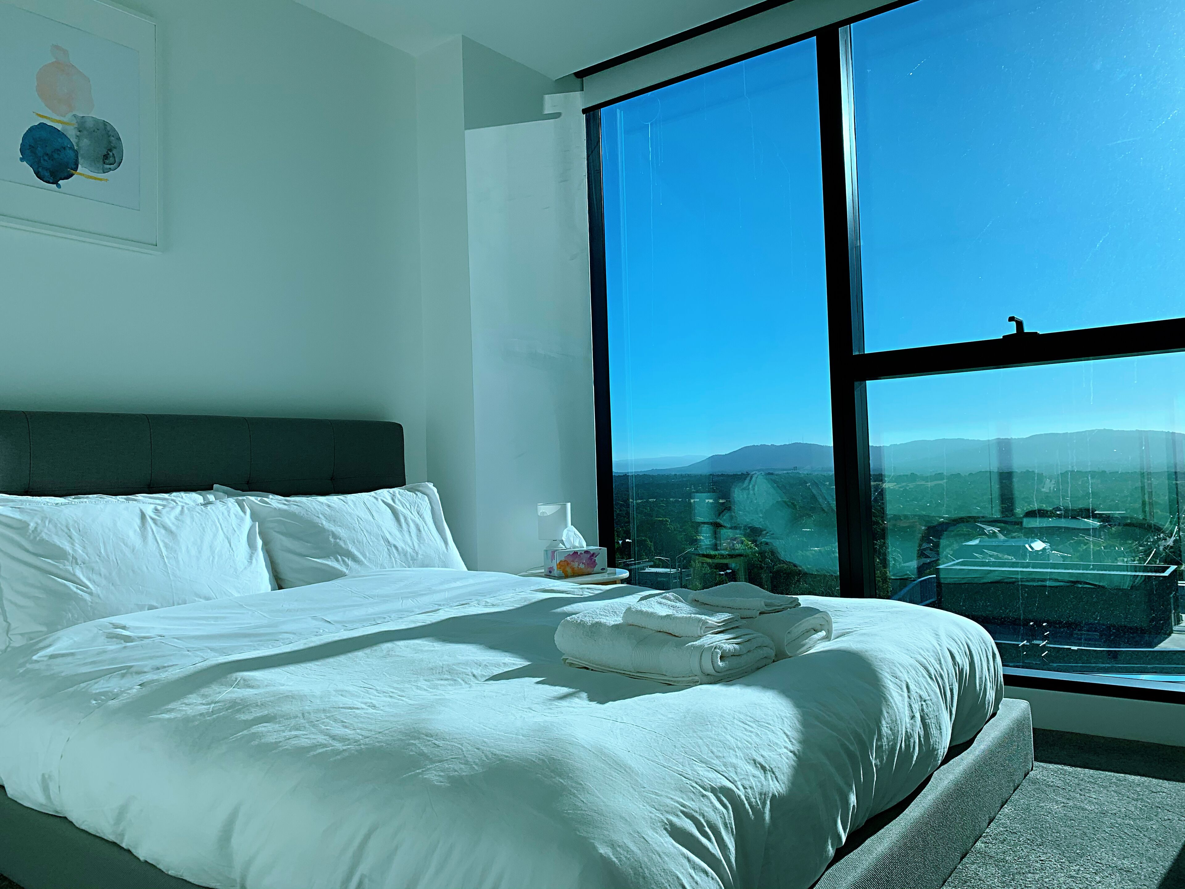 2 chambres, fer et planche à repasser, Wi-Fi gratuit, draps fournis