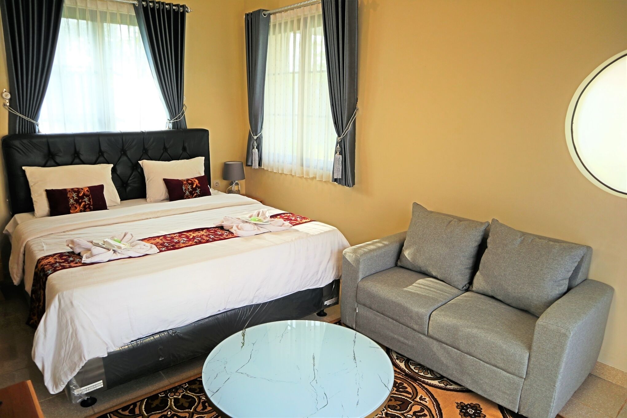 Wifi gratis y ropa de cama 