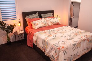 3 dormitorios, tabla de planchar con plancha, wifi y ropa de cama