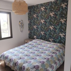 3 chambres, draps fournis