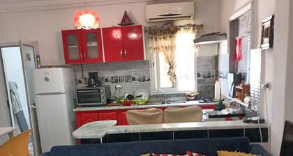 Bel chambre + WC douche eau chaude avec terrasse vue grandiose Tunis de transp