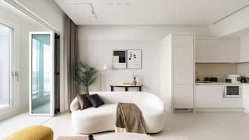 Premier Suite Family | 1 habitaciรณn, ropa de cama hipoalergรฉnica y escritorio