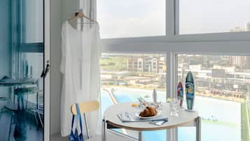 Studio Loft Surf | 1 habitación, ropa de cama hipoalergénica y escritorio
