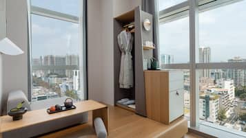 豪華雙床房 | 高級寢具、羽絨被、記憶床墊、免費迷你吧