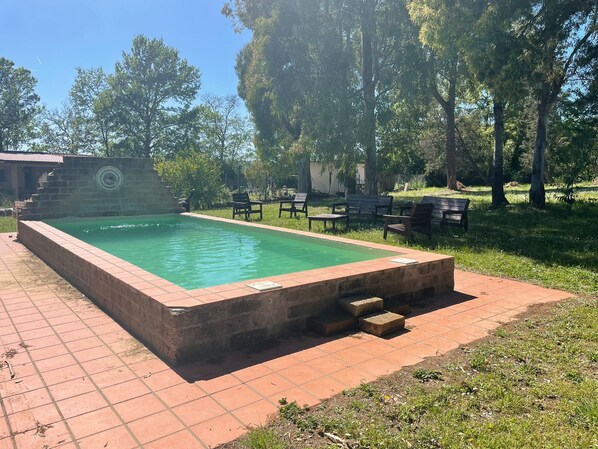 Pool - Villa in Rome with pool along via Francigena, suitable for families and pets (Lazio)