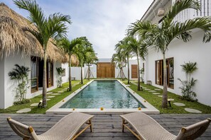 Outdoor pool - Heaven 5 BR Pool Villa Seminyak near the beach (Seminyak)