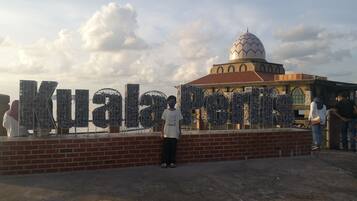 Pemandangan darat dari hartanah