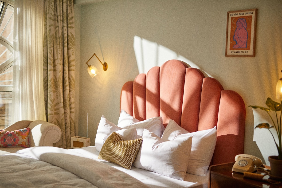 1 habitación, sábanas de algodón egipcio y ropa de cama de alta calidad