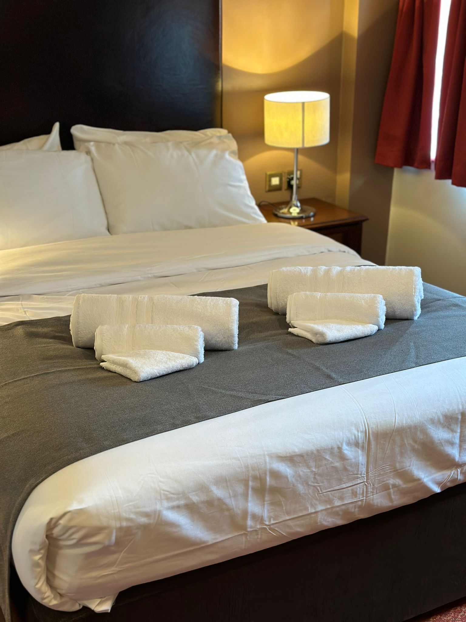 Blackout drapes, iron/ironing board, free WiFi