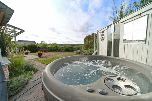 Chalet in Somme-Leuze with Hot Tub & Sauna