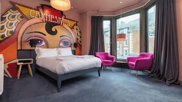 The Carnesky Room - Sea View | 1 kamar tidur, seprai katun Mesir, dan seprai premium