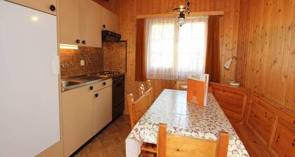 Chalet dans les Alpes prĂšs des pistes