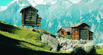 Helles Chalet mit Terrasse