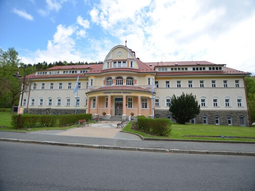 Flucht ins Zentrum von Jáchymov