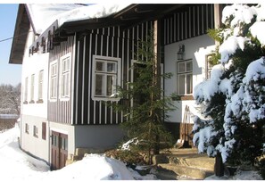 Exterior - holiday home with garden in quiet mountain village (Zlata Olesnice)