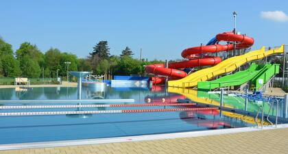 Retiro de montaña con piscina