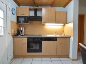 Oven, coffee/tea maker, highchair